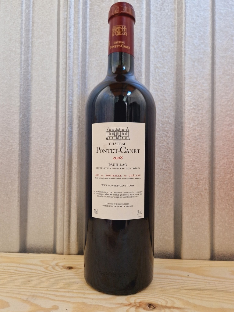 Château Pontet-Canet 2008 - AOC Pauillac - 75cl