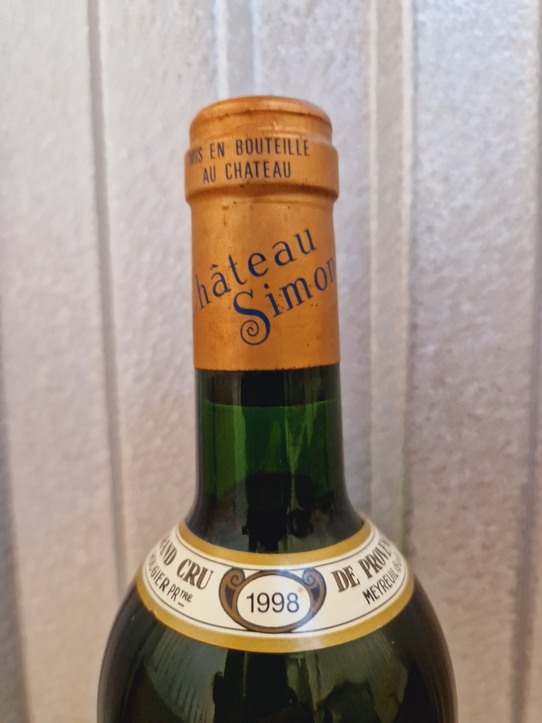 Château Simone Blanc 1998 - AOC Palette - 75cl 