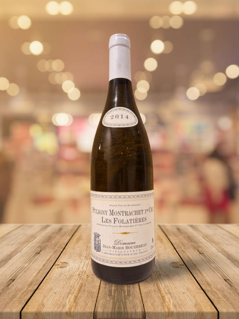 Jean-Marie Bouzereau - Puligny-Montrachet 1er Cru Les Folatières 2014 