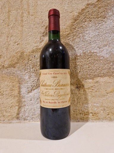 [1109] Château Branaire Ducru 1989